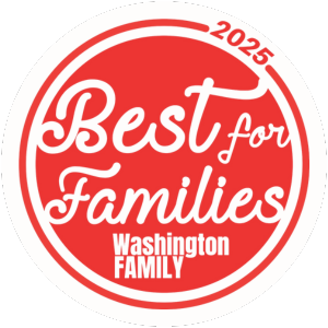 2025 Best for Families Reader's Awards Winner with Washington Family