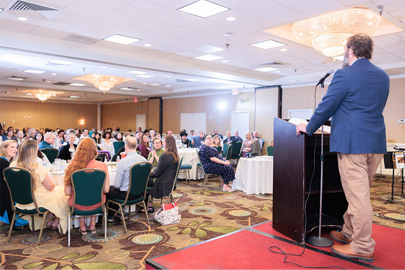 TSS Fundraiser crowd